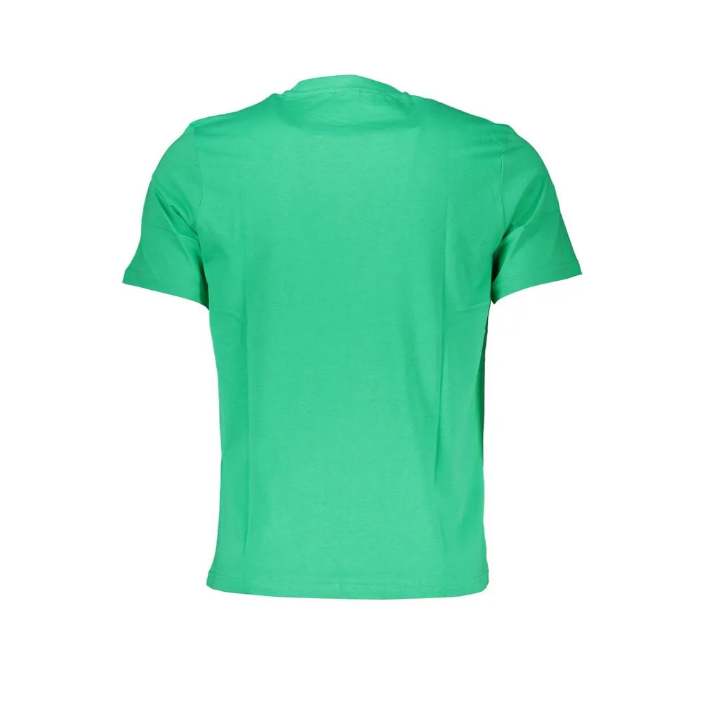 Green Cotton T-Shirt sold by Louxly product image thumbnail 2