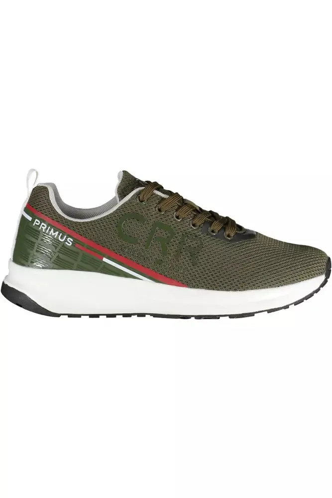 Green ECO Leather Mens Sneaker sold by Louxly