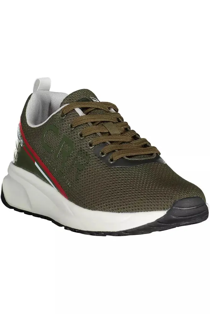Green ECO Leather Mens Sneaker sold by Louxly product image thumbnail 2