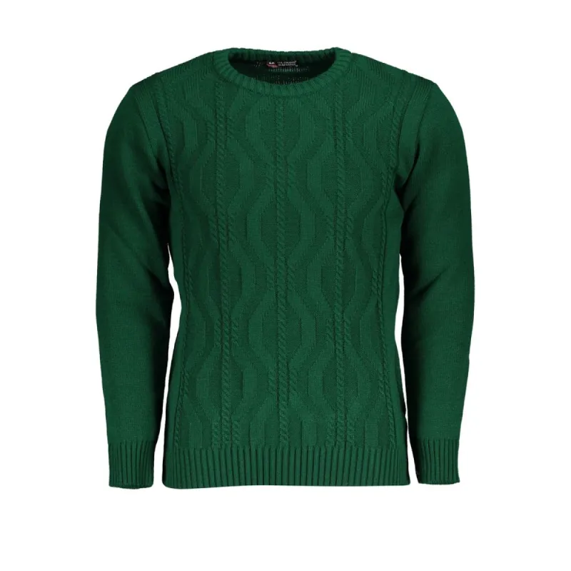 Green Fabric Sweater sold by Louxly