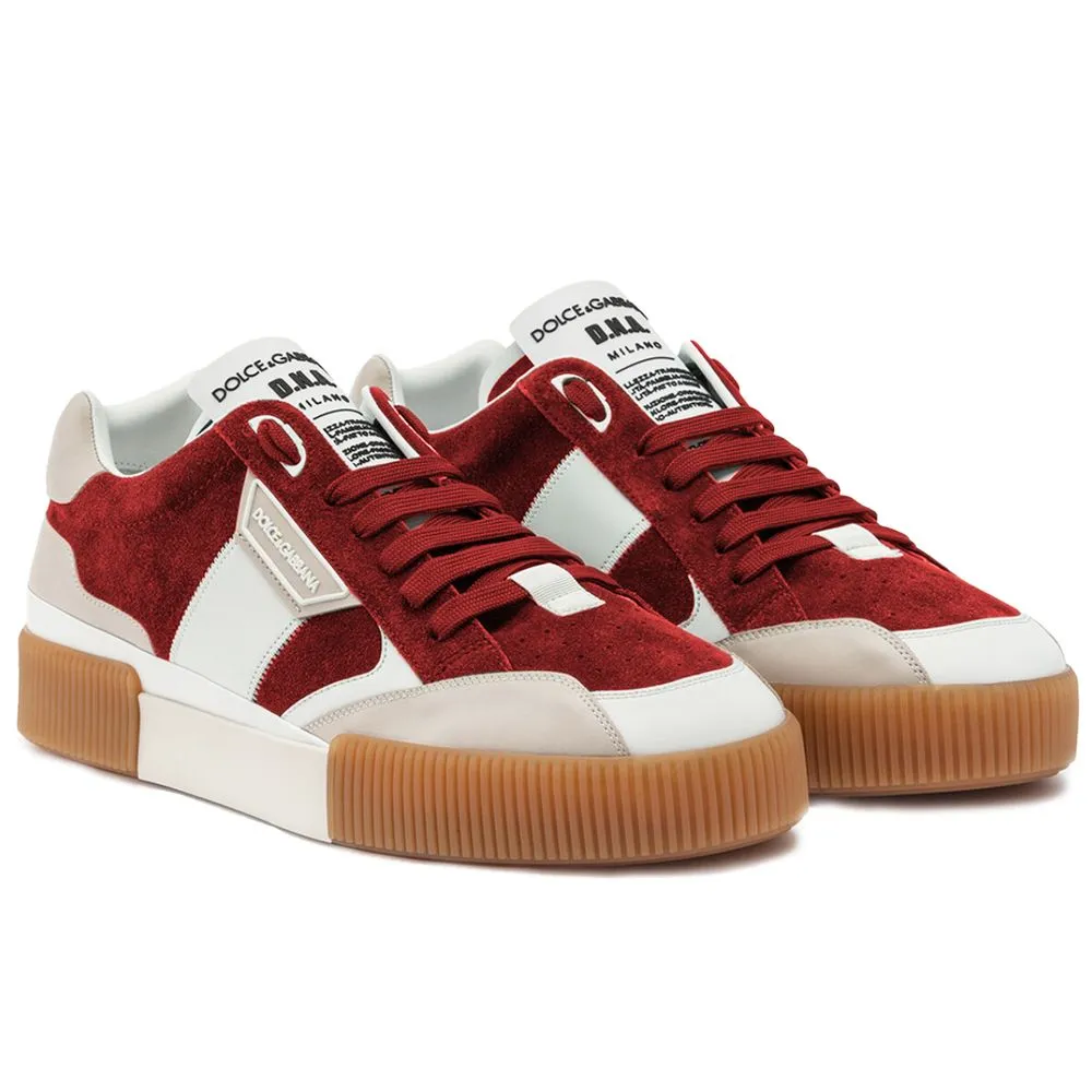 Red Leather Di Calfskin Sneaker sold by Louxly product image thumbnail 2