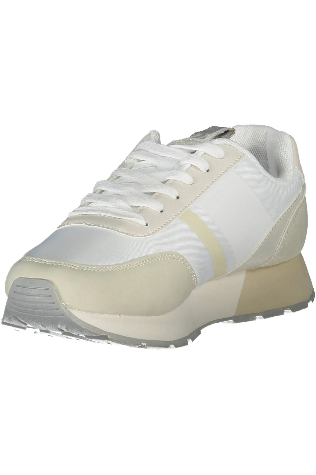 Elegant White Lace-Up Sneakers sold by Louxly product image thumbnail 3