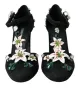 Black Lilies Crystal Heels Pumps Shoes sold by Louxly