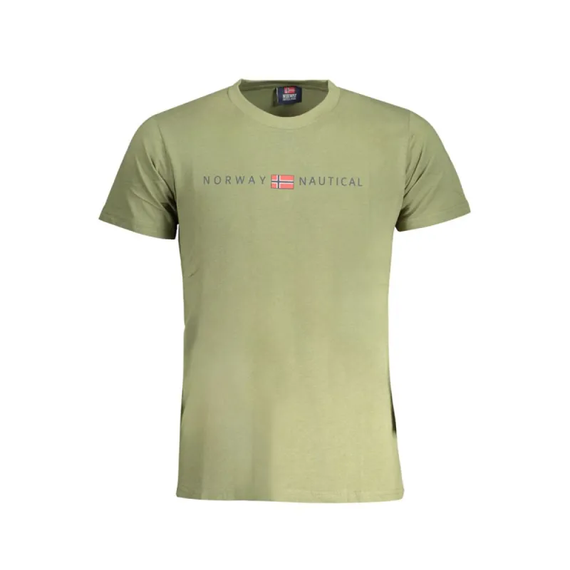 Green Cotton T-Shirt sold by Louxly