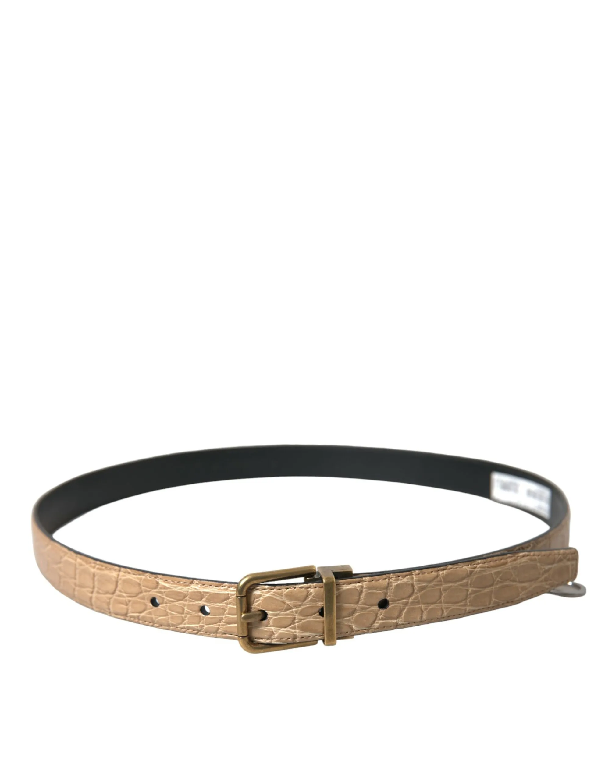 Elegant Beige Leather Belt sold by Louxly product image thumbnail 2