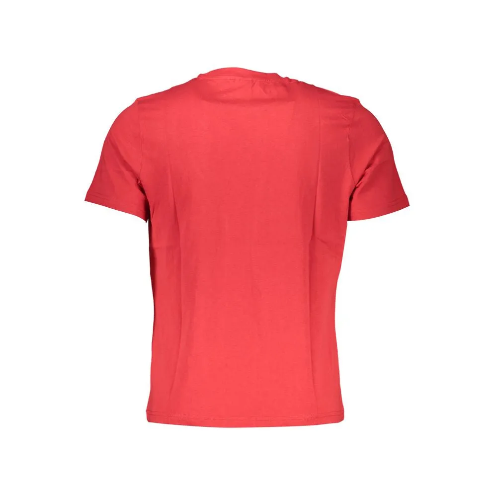 Red Cotton T-Shirt sold by Louxly product image thumbnail 2
