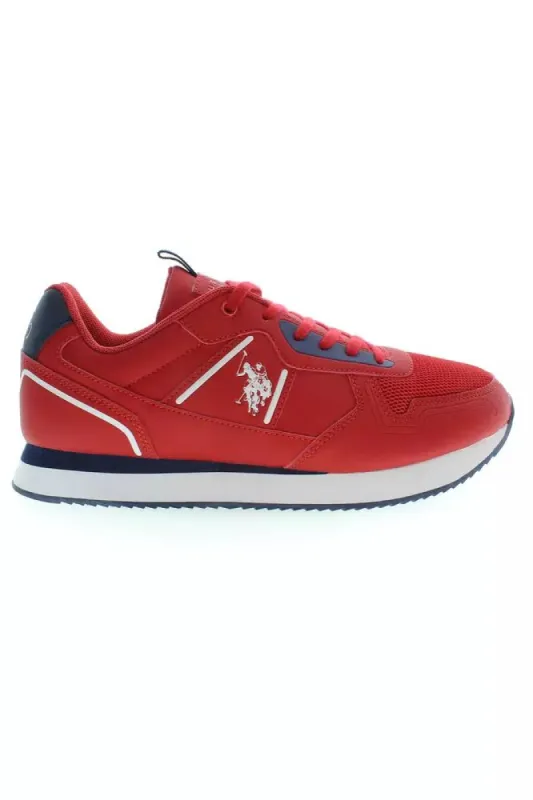 U.S. Polo Pink Lace-Up Sports Sneakers sold by Louxly