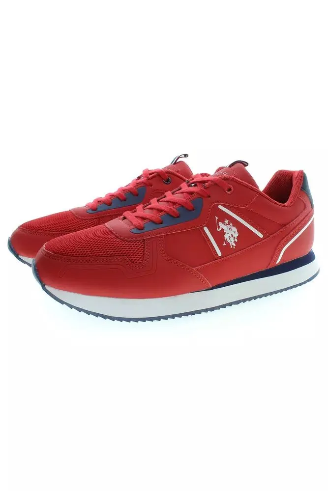 U.S. Polo Pink Lace-Up Sports Sneakers sold by Louxly product image thumbnail 3