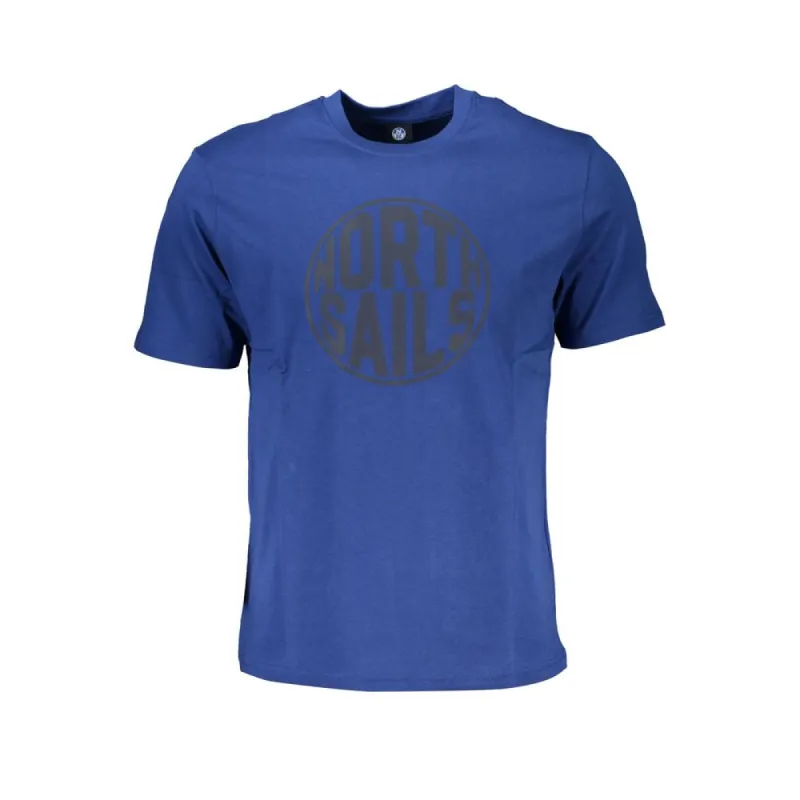 Blue Cotton T-Shirt sold by Louxly