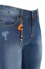 Chic Slim Fit Men's Jeans - Versatile Blue Denim sold by Louxly