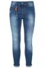 Chic Slim Fit Men's Jeans - Versatile Blue Denim sold by Louxly
