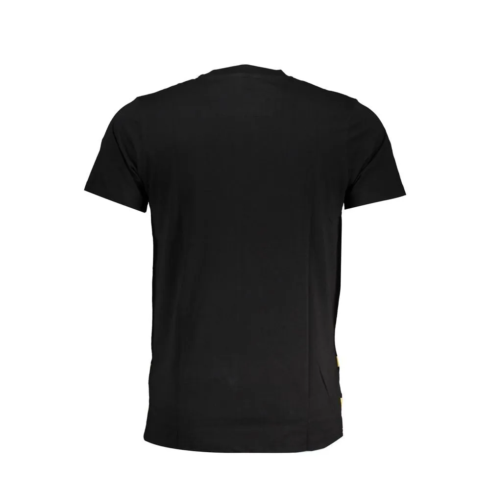 Black Cotton T-Shirt sold by Louxly product image thumbnail 2
