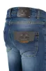 Chic Slim Fit Men's Jeans - Versatile Blue Denim sold by Louxly