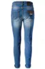 Chic Slim Fit Men's Jeans - Versatile Blue Denim sold by Louxly