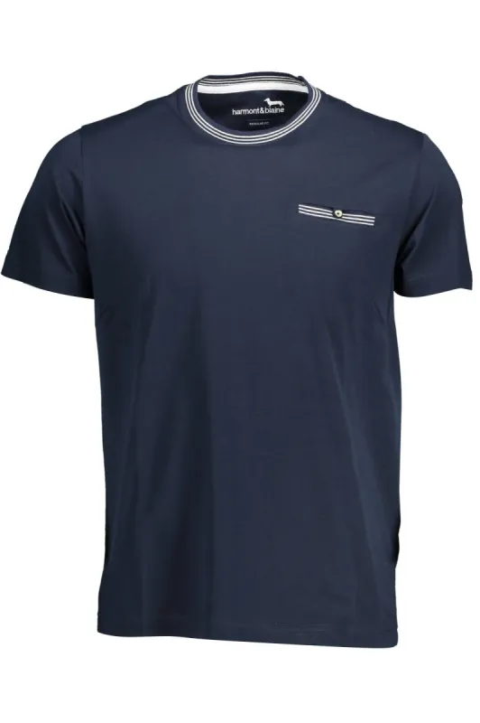 Blue Cotton Men T-Shirt sold by Louxly