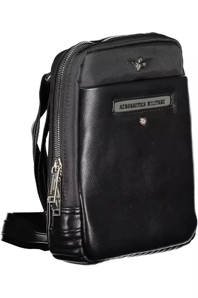 Sleek Black Shoulder Bag for the Modern Man sold by Louxly product image thumbnail 3