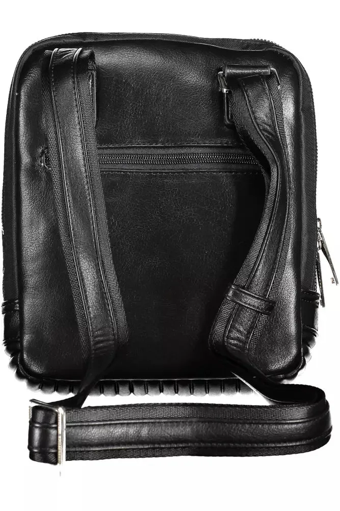 Sleek Black Shoulder Bag for the Modern Man sold by Louxly product image thumbnail 2