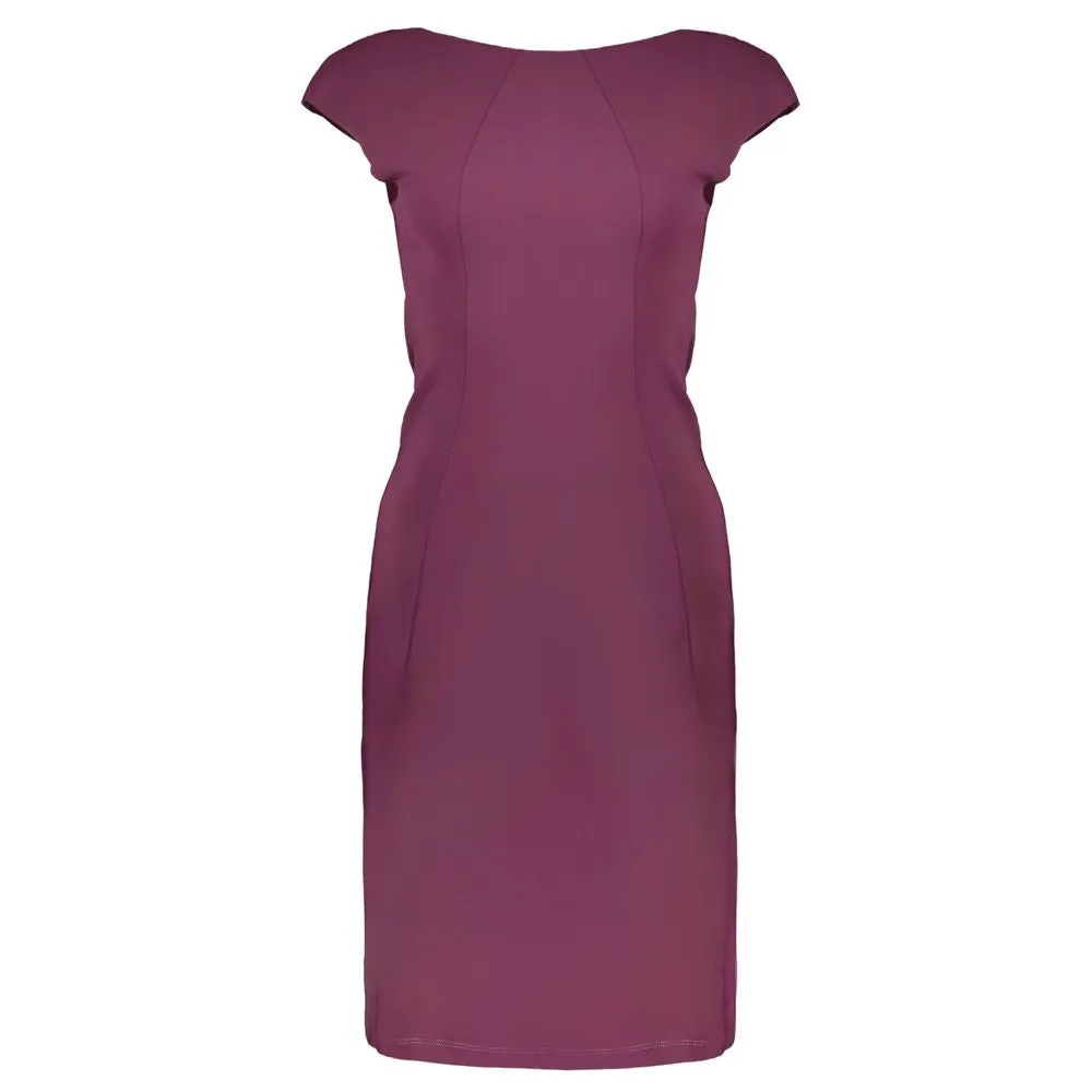 Purple Elastane Dress sold by Louxly