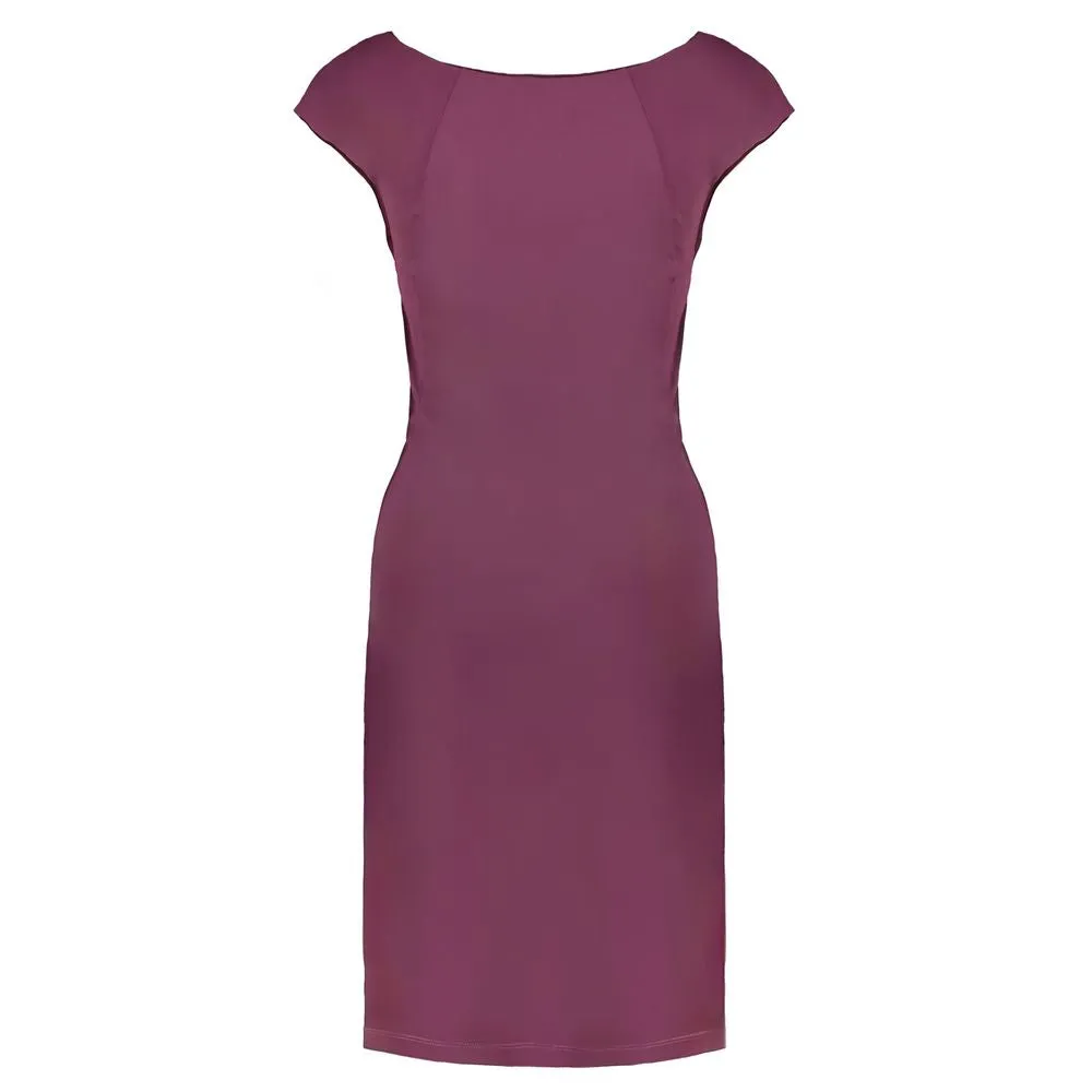 Purple Elastane Dress sold by Louxly product image thumbnail 2