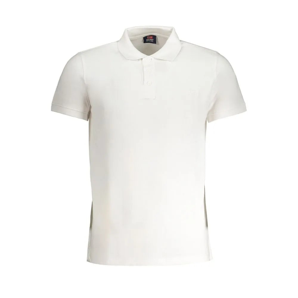 White Cotton Polo Shirt sold by Louxly