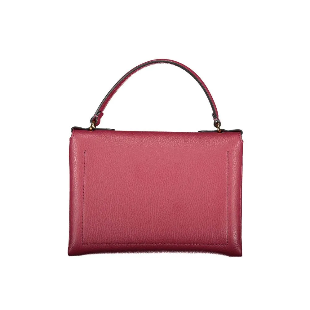 Red Leather Handbag sold by Louxly product image thumbnail 2
