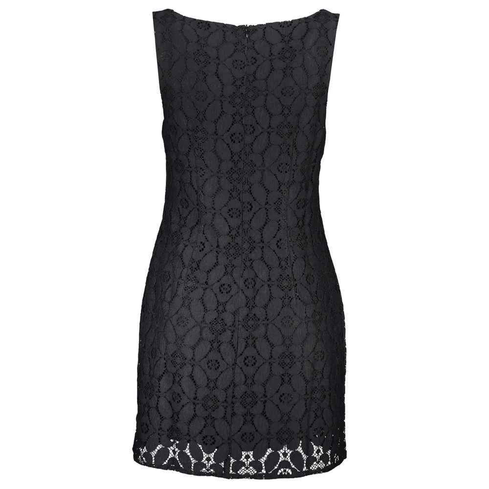 Black Polyester Women Dress sold by Louxly product image thumbnail 2