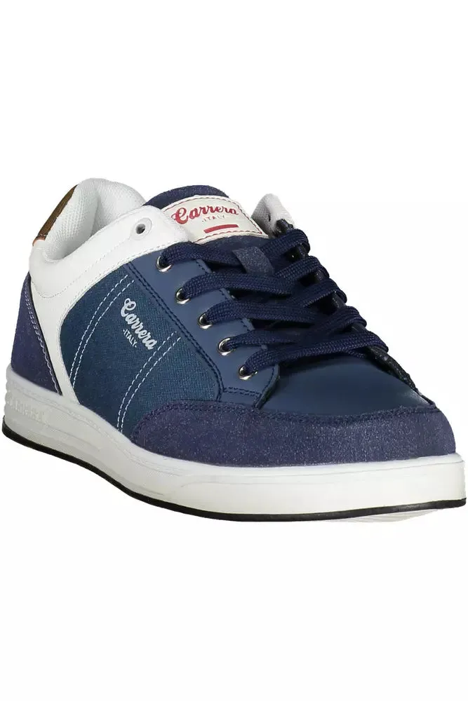 Blue Eco Leather Men Sneaker sold by Louxly product image thumbnail 2