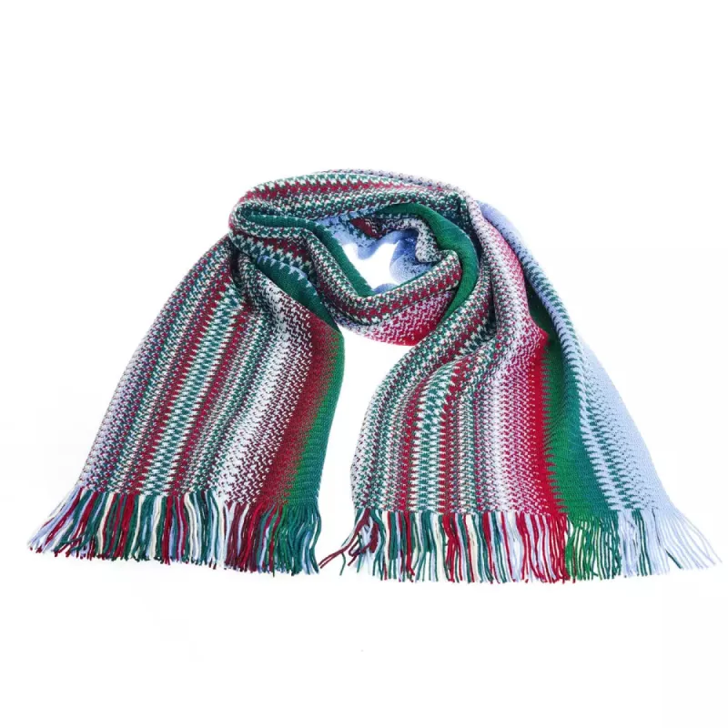 Multicolor Wool Men Scarf sold by Louxly
