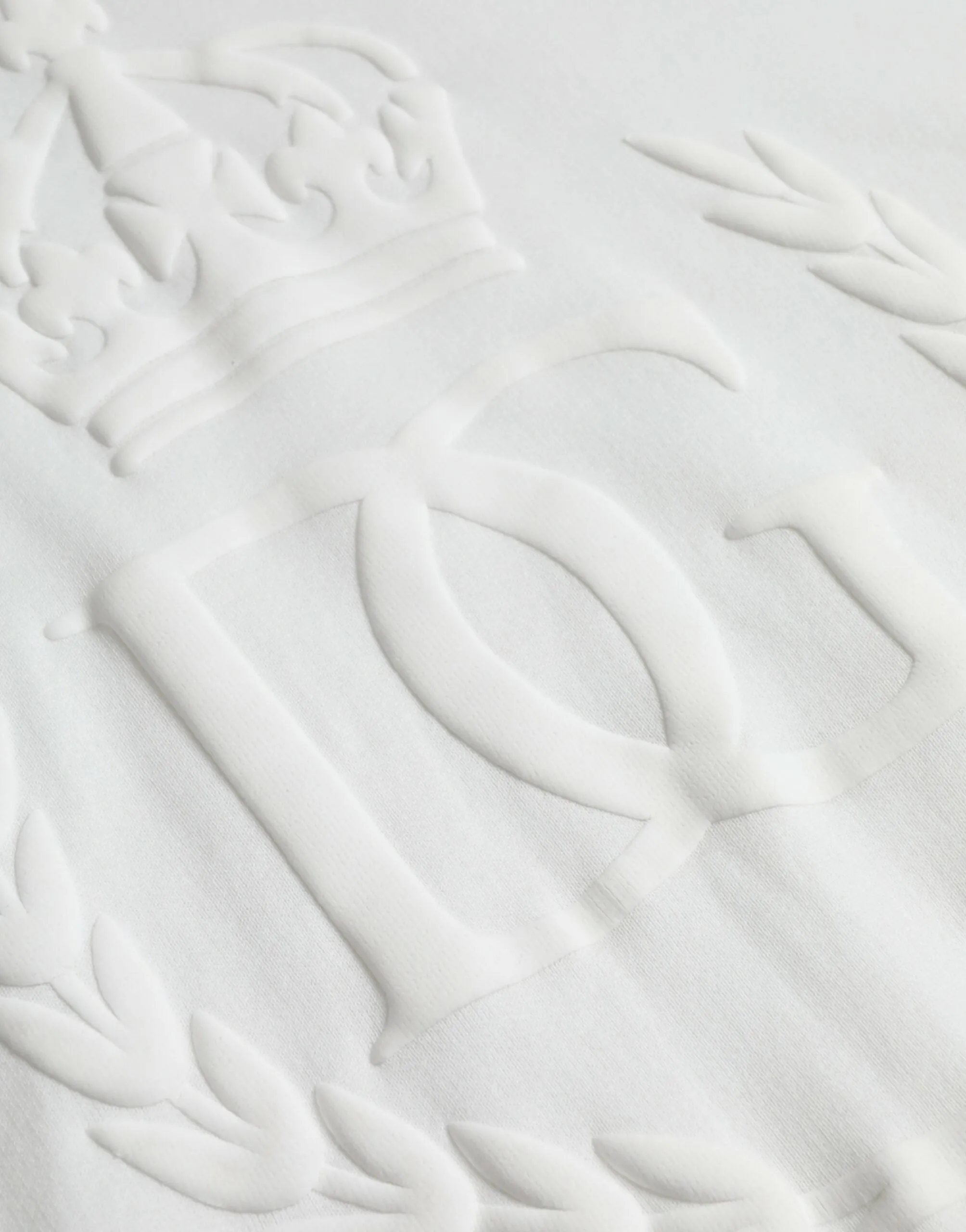 White Cotton Hooded Sweatshirt Pullover Sweater sold by Louxly product image thumbnail 5