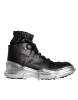 Black Nylon Galileo High Top Sneakers Shoes sold by Louxly