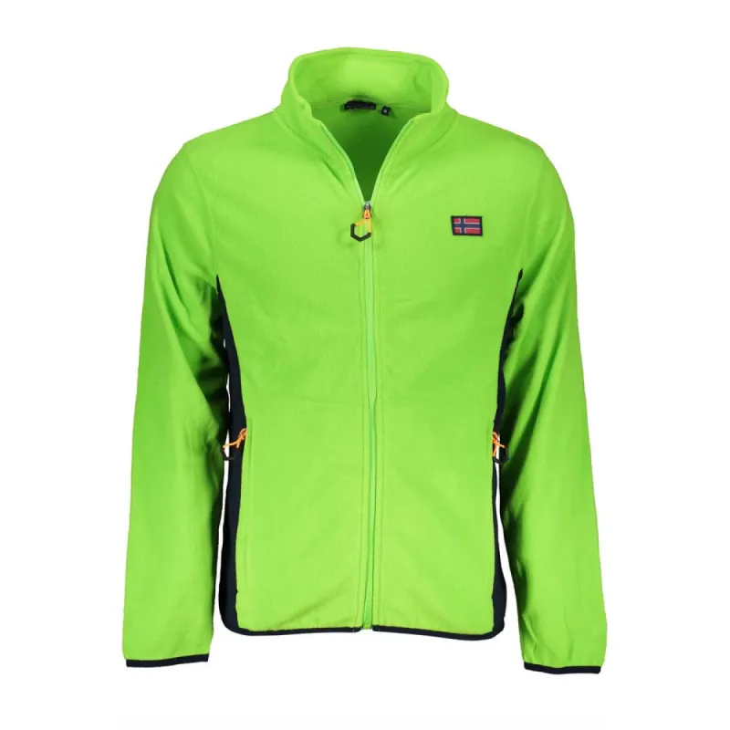 Green Polyester Women Sweater sold by Louxly