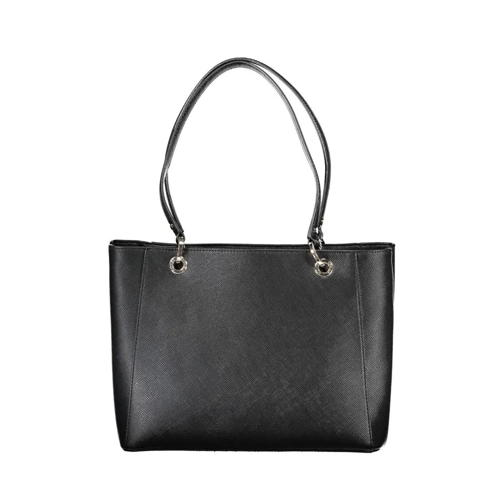 Black Polyethylene Handbag sold by Louxly product image thumbnail 2