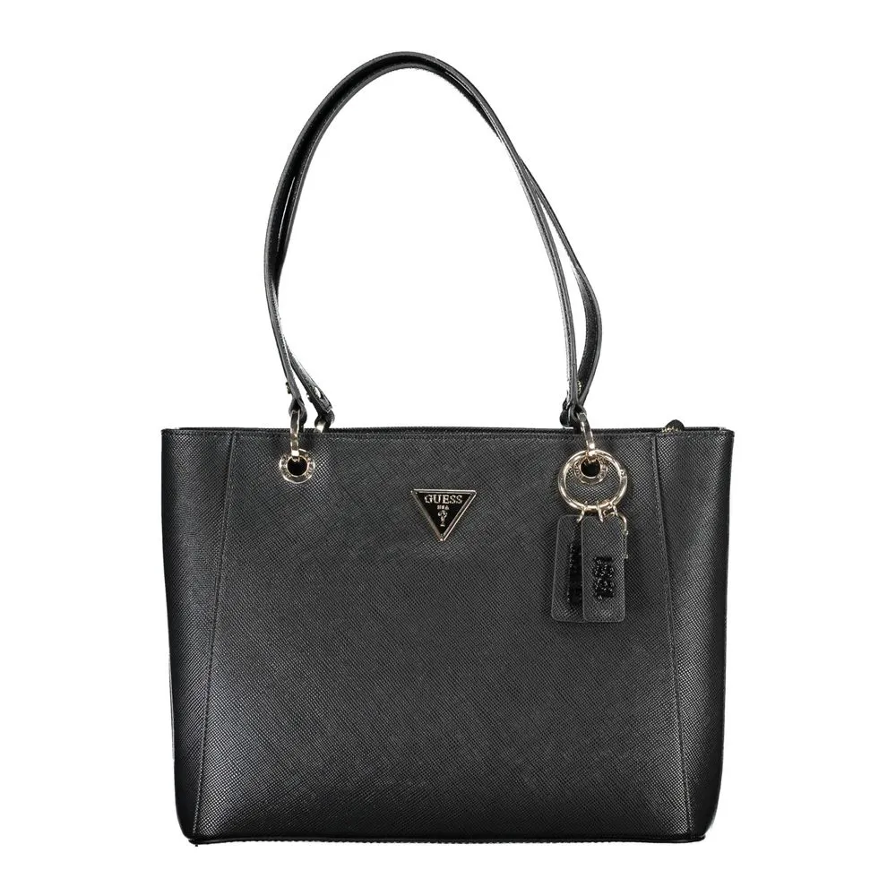 Black Polyethylene Handbag sold by Louxly