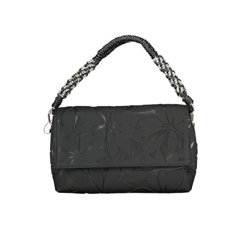 Black Polyethylene Handbag sold by Louxly
