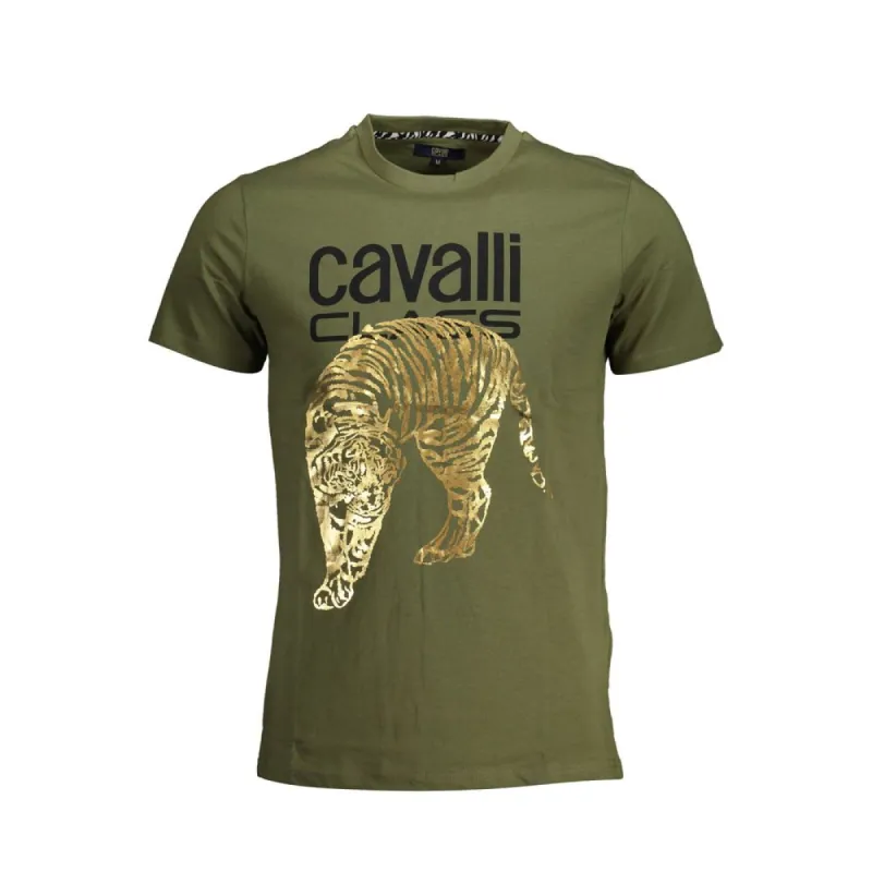 Green Cotton T-Shirt sold by Louxly