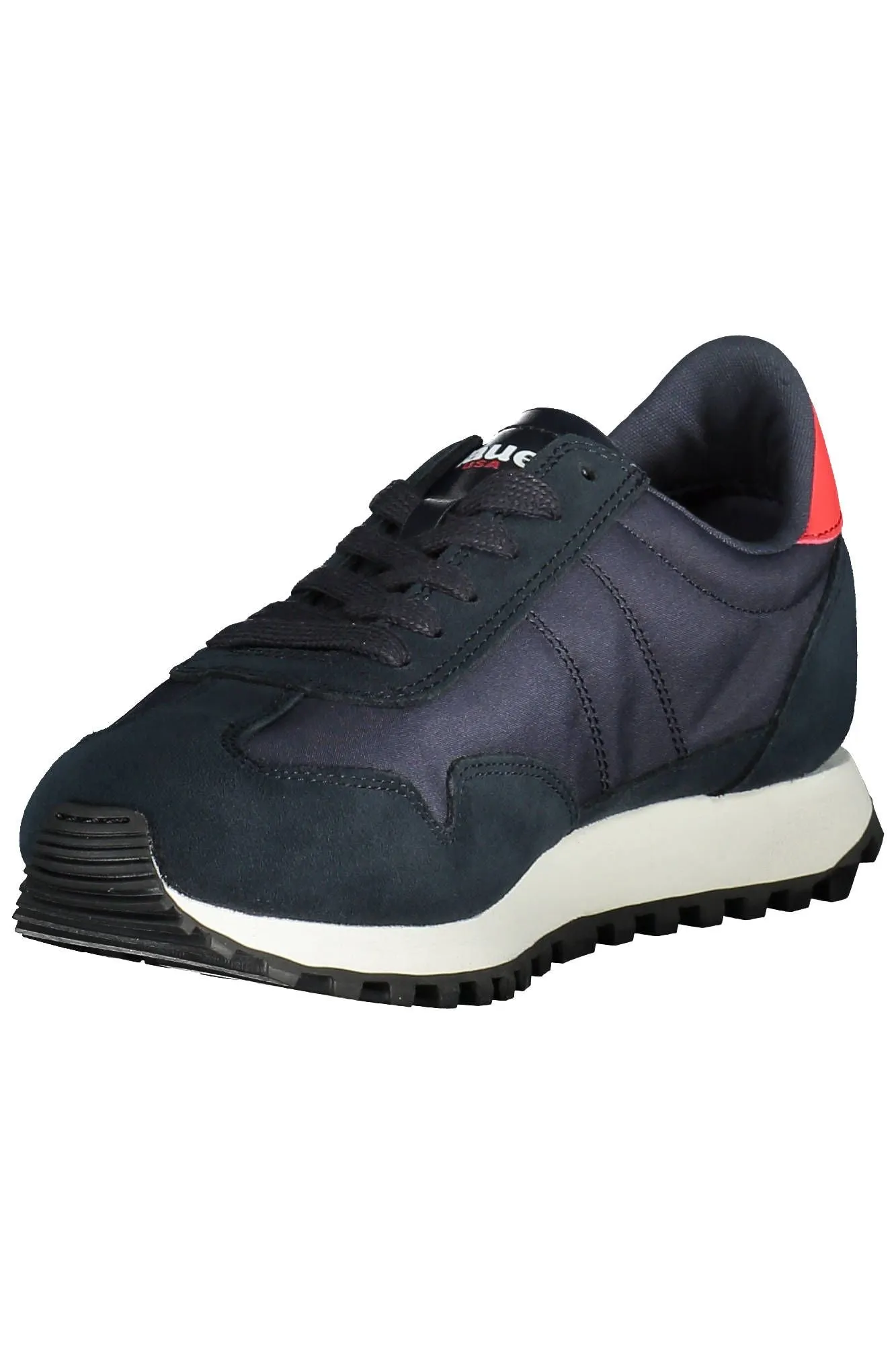 Blue Leather Men Sneaker sold by Louxly product image thumbnail 3