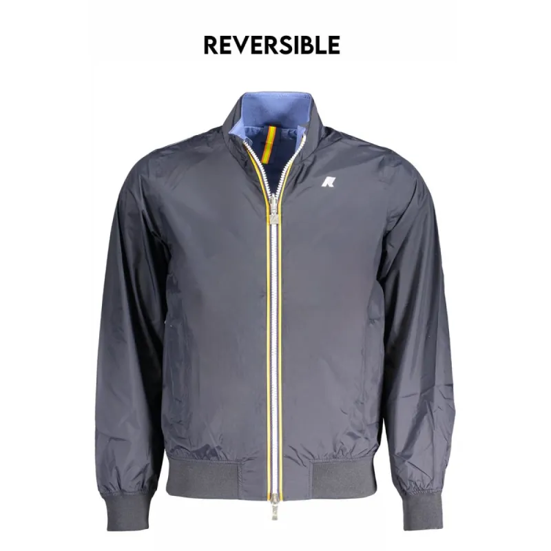 Blue Nylon Jacket sold by Louxly