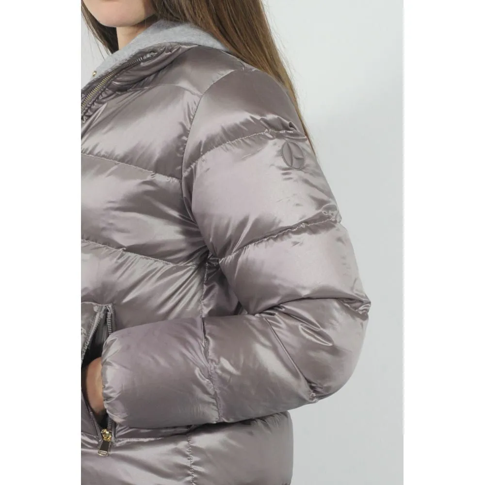 Gray Polyester Jackets & Coat sold by Louxly product image thumbnail 4