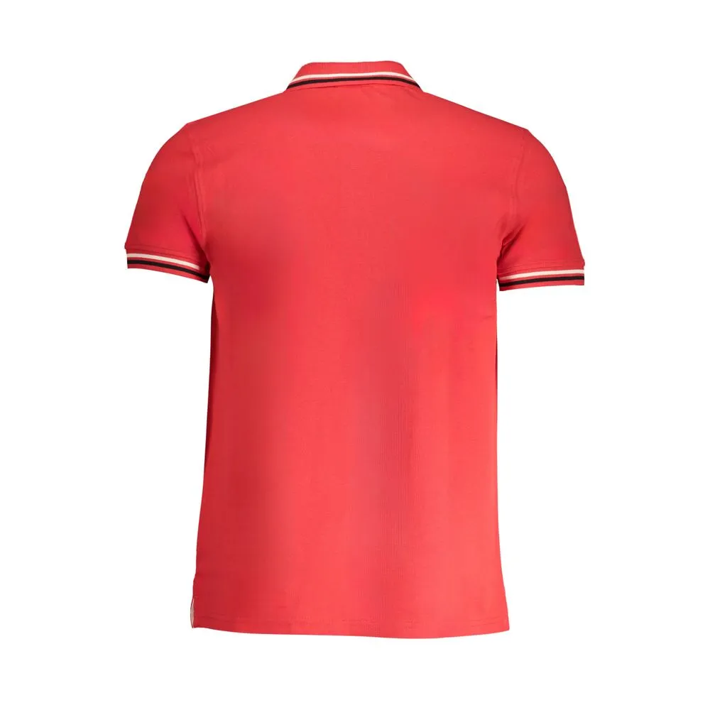 Red Cotton Polo Shirt sold by Louxly product image thumbnail 2
