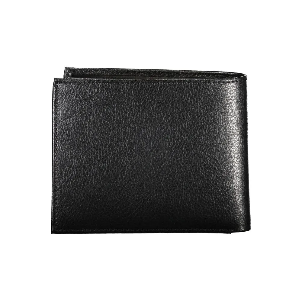 Chic Black Leather Dual-Compartment Wallet sold by Louxly product image thumbnail 3