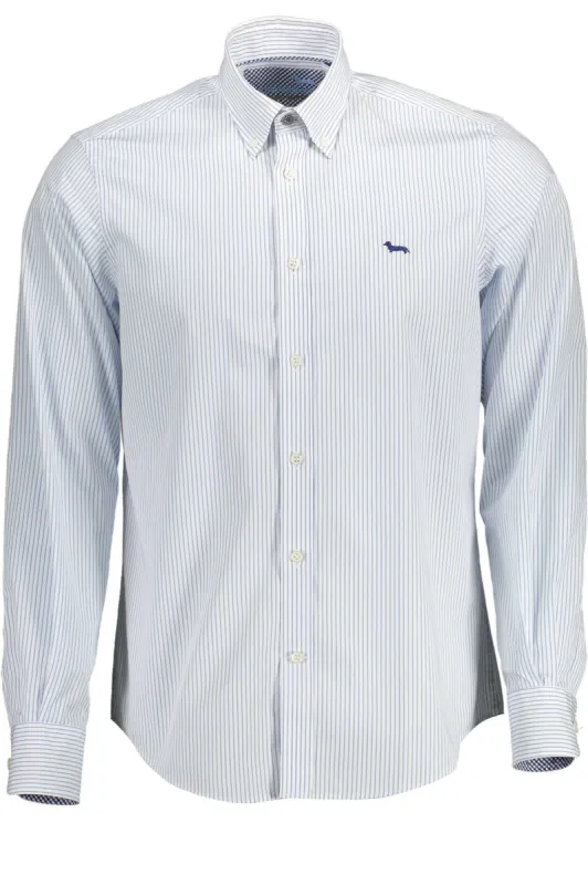 Light Blue Cotton Men Shirt sold by Louxly