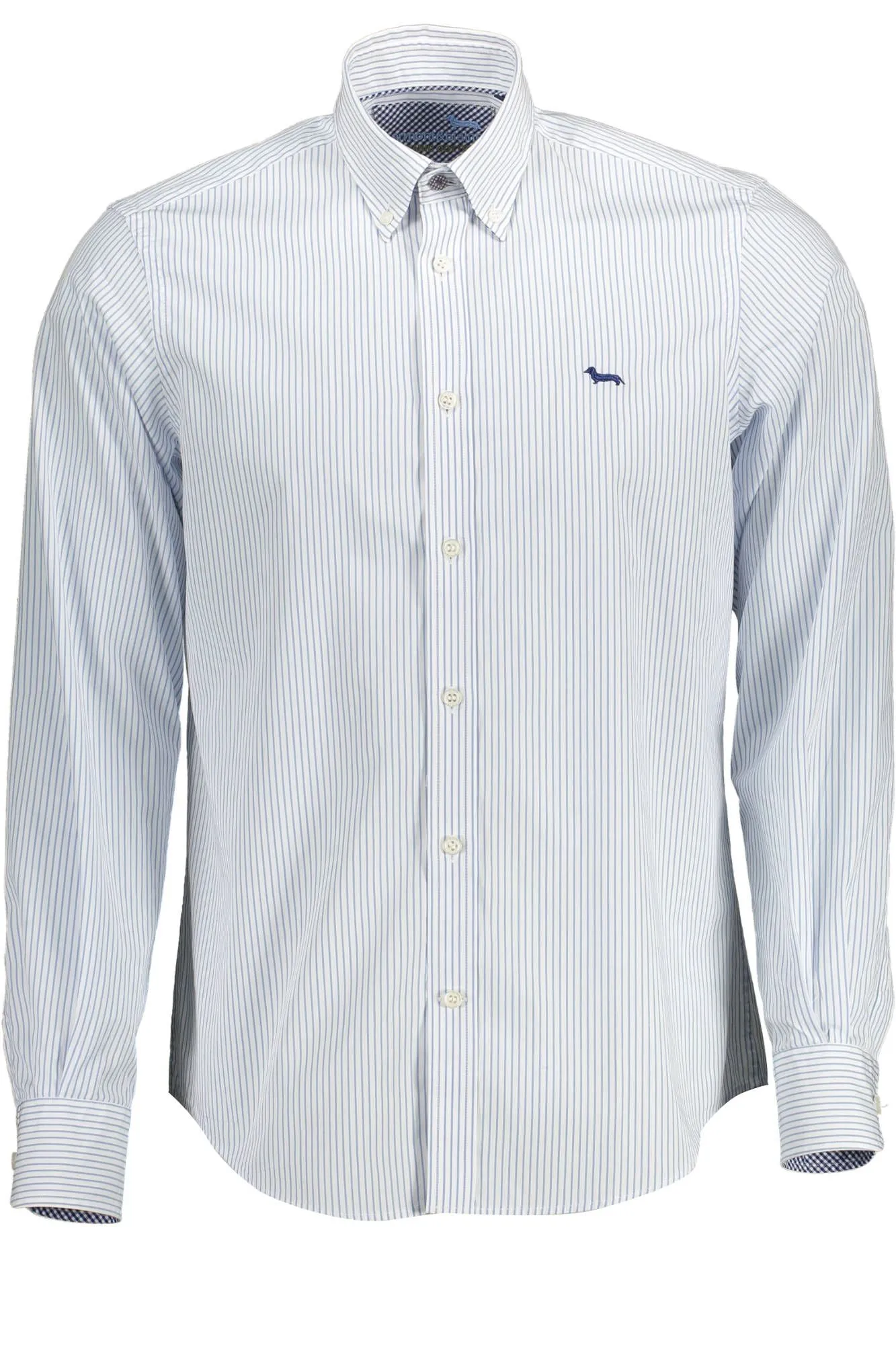Light Blue Cotton Men Shirt sold by Louxly