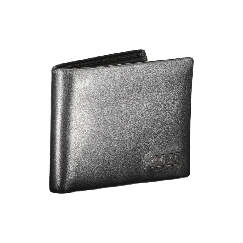 Classic Black Leather Men's Wallet sold by Louxly