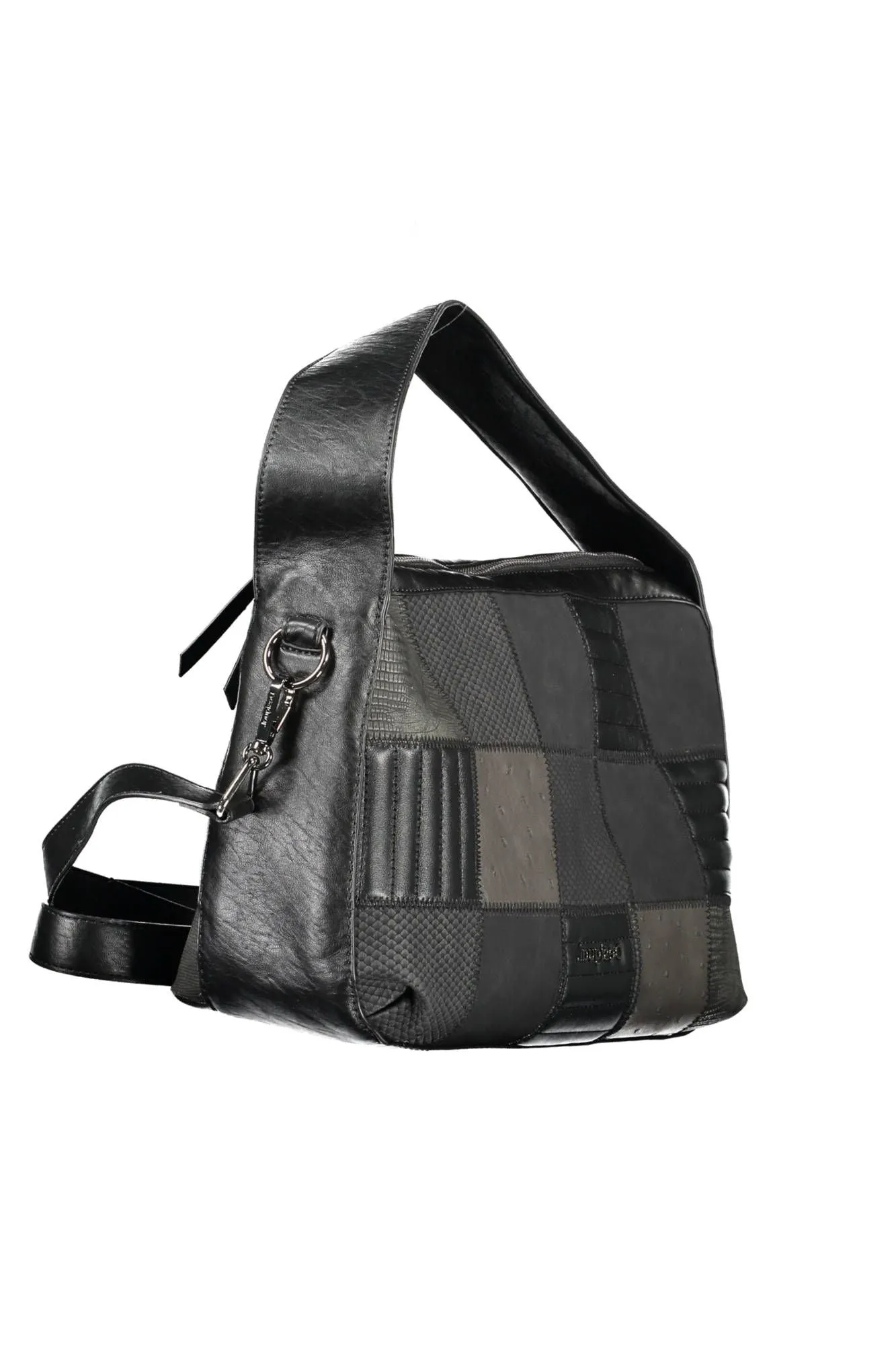 Black Polyethylene Women Handbag sold by Louxly product image thumbnail 3