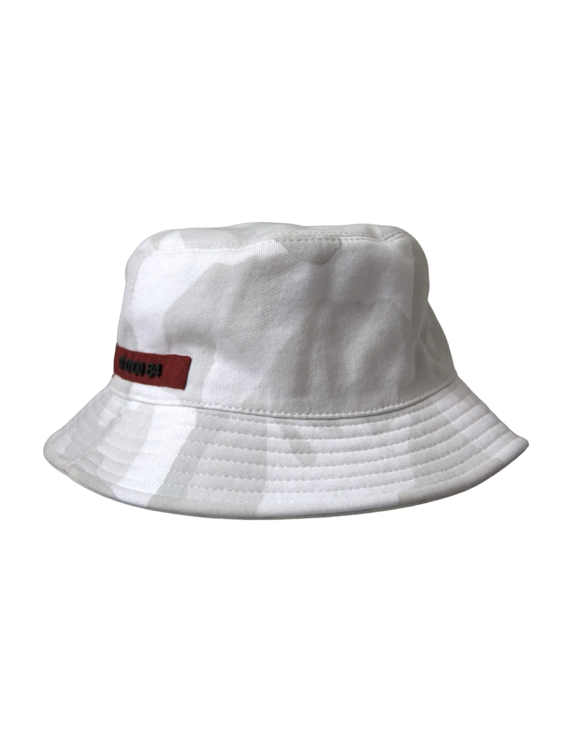 White Camouflage Cotton Bucket Hat Men sold by Louxly product image thumbnail 3