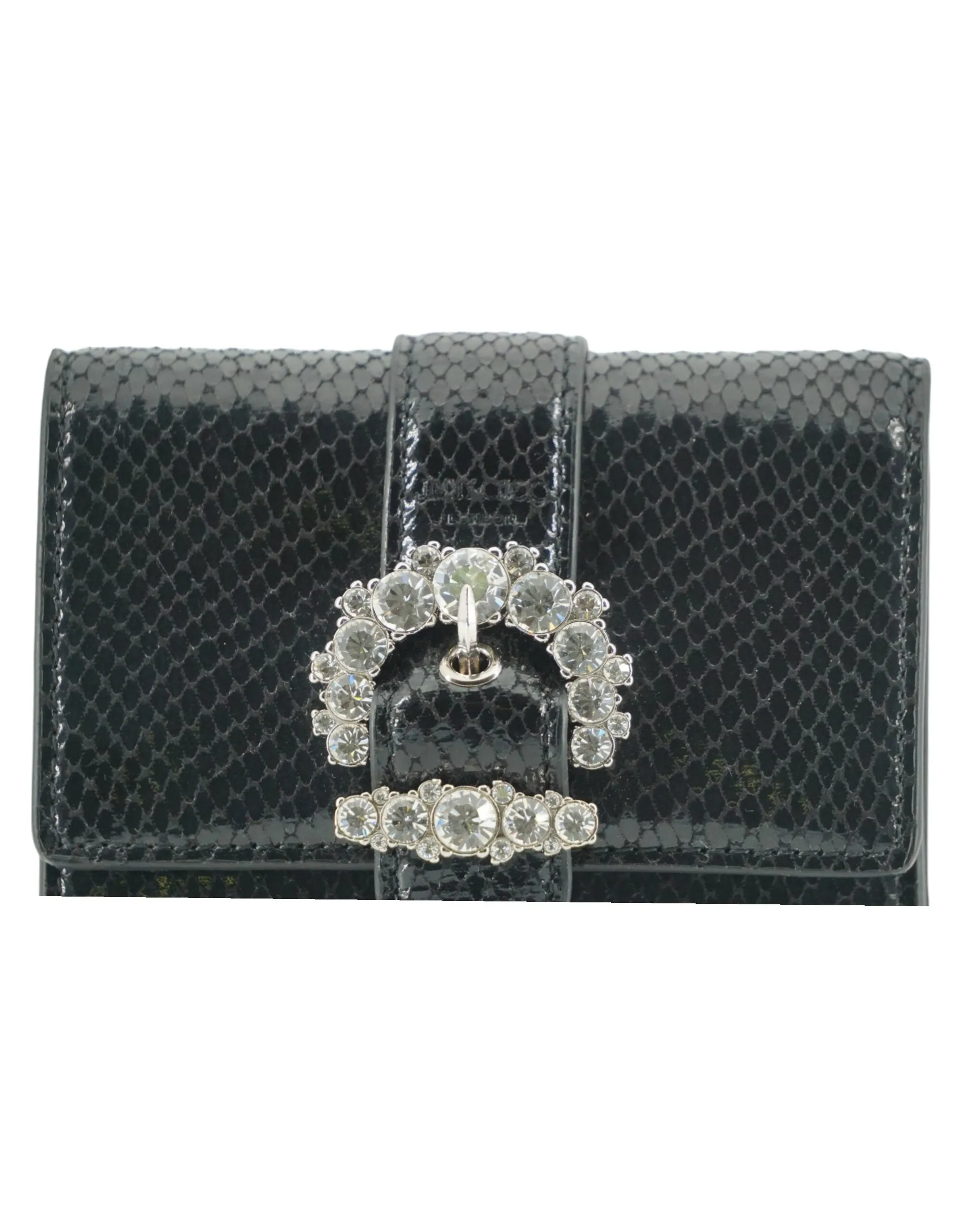 Black Leather Cheri Wallet sold by Louxly product image thumbnail 4