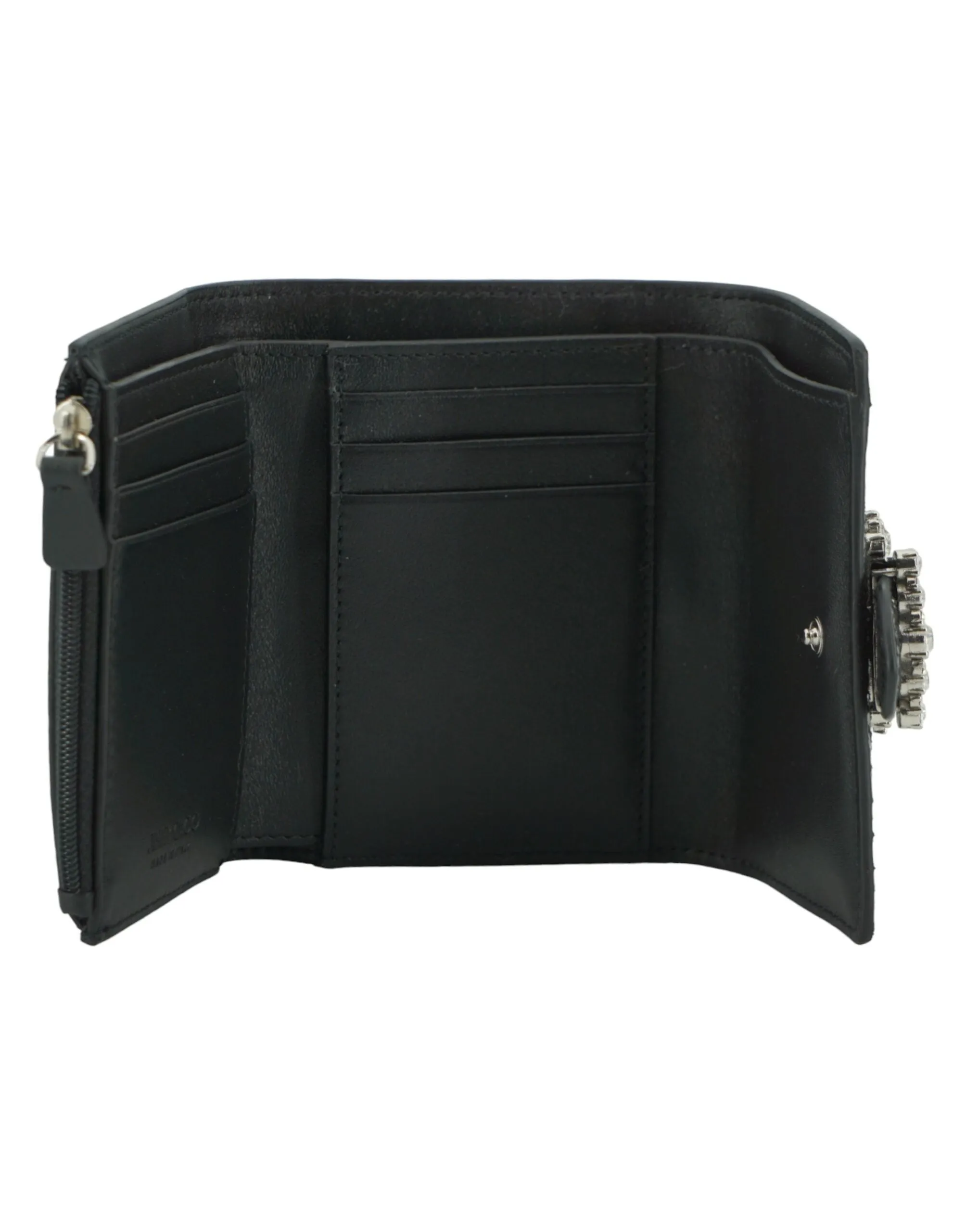 Black Leather Cheri Wallet sold by Louxly product image thumbnail 5