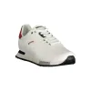 White Polyester Sneaker sold by Louxly