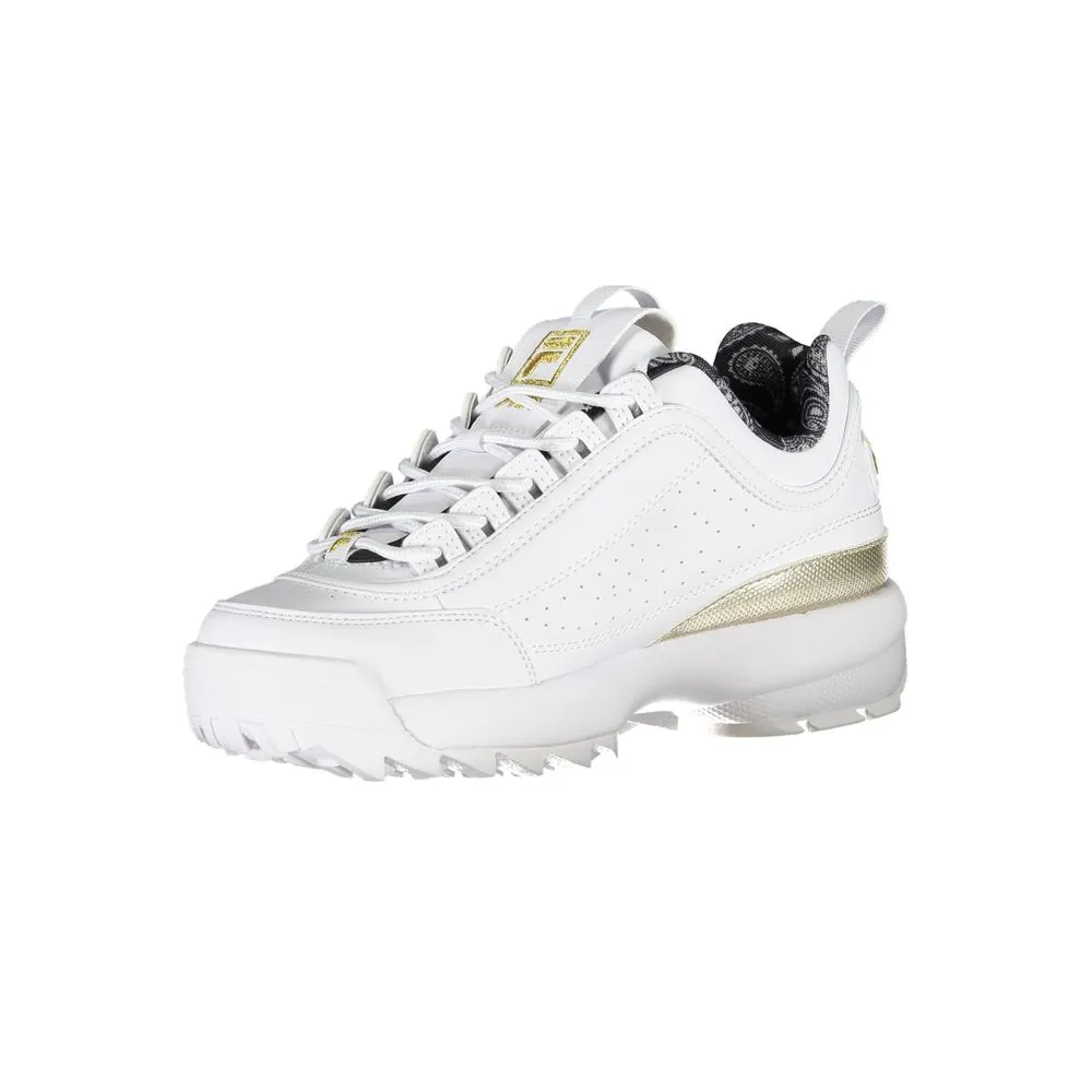 Exquisite White Lace-Up Sneakers sold by Louxly product image thumbnail 3