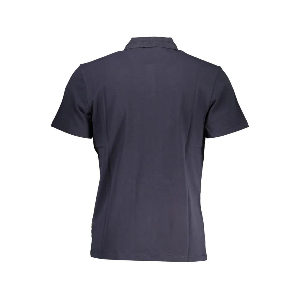 Blue Cotton Men Polo sold by Louxly product image thumbnail 2